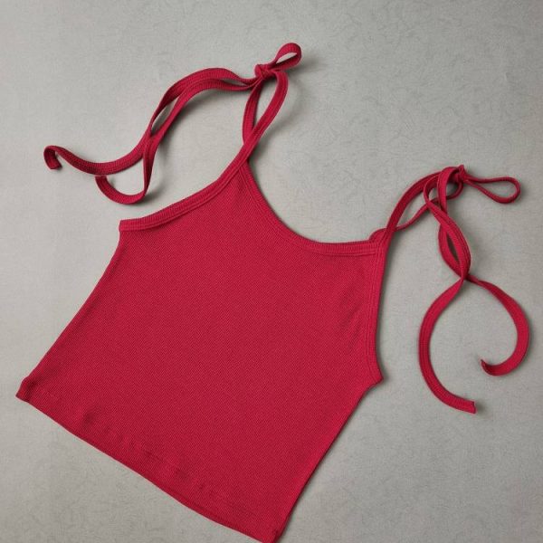 کراپ سرشانه گره ای