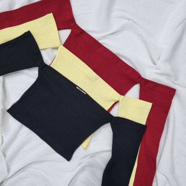 کراپ دکلته آستین دار